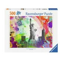 Ravensburger legpuzzel new york postcard, 500st. - thumbnail
