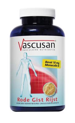 Vascusan Rode gist rijst 90 Capsules
