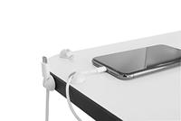 Cablehome Kabelhouder Zelfklevend 135346 Wit 9 stuk(s) - thumbnail