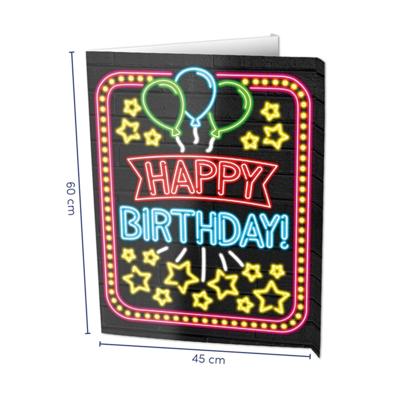 Paperdreams Window signs Happy birthday Paperdreams Window signs Happy birthday