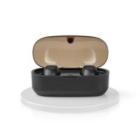 Volledig Draadloze Oordopjes | Bluetooth® | Maximale batterijduur: 5 uur | Drukbediening | Charging case | Draadloze oplaadcase | Ingebouwde microfoon | Ondersteuning voor spraakbesturing | Zwart - thumbnail