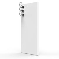 Hama Camerabescherming voor Samsung Galaxy S25+ (Samsung lensbescherming, schokbestendig, cameraglas 9H, beschermende folie, case-friendly, cameraafdekking, krasbestendig, pantserglas S25+ zonder - thumbnail