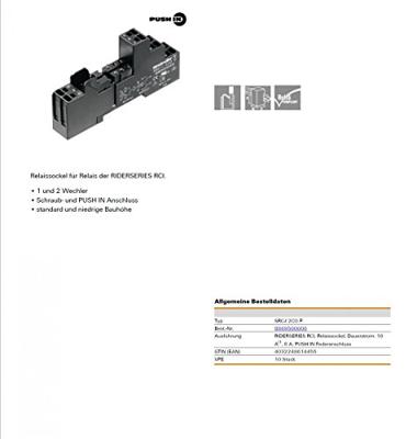 Weidmuller 886950000 - Clip HP SRC-i 2CO P 2cc 12a Series rci