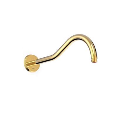 Douchearm Tres Clasic | 42 cm | Wandmontage | Messing | Vintage | 24k Goud glans