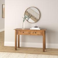 Wandtafel Panama Range 110x40x72 cm massief grenenhout - thumbnail