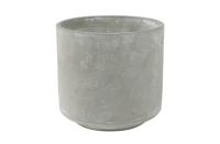 Bloempot Saar cement D16 H15 TS - Ts - thumbnail