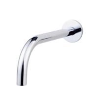 Wiesbaden SLIM 18 mm uitloop rond 20 cm 1/2" chroom - thumbnail