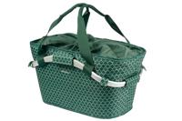 Basil Fietsmand flair carry all achtermand met mik bevestiging 38 x 21 x 27 cm - groen - thumbnail