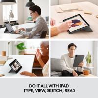 Logitech Combo Touch - GRIJS - Mevrouw Central - thumbnail