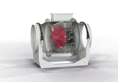 Vortice Buisventilator Lineo 200t 'quiet' - Aansluiting 200mm - 3 Standen Met Nalooptimer