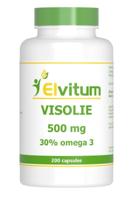 Elvitum Visolie 500mg omega 3 30% 200 Capsules - thumbnail
