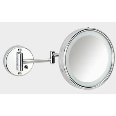 Scheerspiegel Basic Met LED verlichting En Schakelaar Ø19cm Wandmodel Zwenkbaar Chroom Scheerspiegel Basic Met LED verlichting En Schakelaar Ø19cm Wandmodel Zwenkbaar Chroom