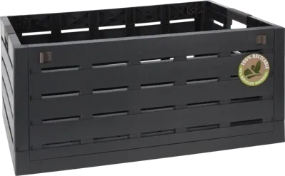 Vouwkrat 60 Liter 59x38x27,5 cm Antraciet
