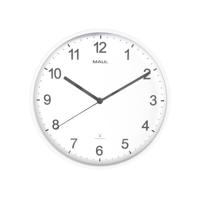 Maul 9054602 Wandklok Zendergestuurd 30.5 cm x 300 mm x 25 mm x 50 mm Wit - thumbnail