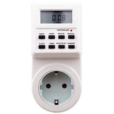 Digitale Tijdschakelaar 3680W Wit - Voor Nederlandse Stopcontacten
