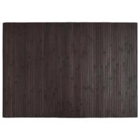 VidaXL Vloerkleed rechthoekig 70x100 cm bamboe donkerbruin - thumbnail