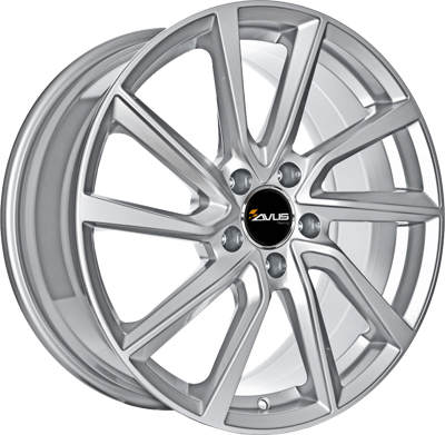 Zilveren Oorbellen Amethist Facet (40 mm) - 925 Sterling