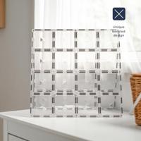 Connetix Base Plate Clear 2 stuks - thumbnail