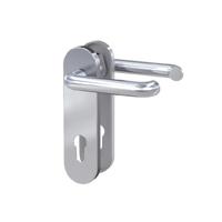 Basi 7304-0328 Set deurklink met kortschild - thumbnail