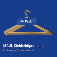 Maul Kledinghanger 9453370 (b x h) 45 cm x 22 cm Hout Hout 8 stuk(s) - thumbnail