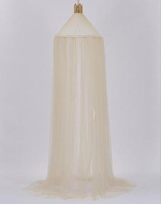 Baby bed gordijn Hung Dome Mosquito netto meisjes kroon opknoping netto prinses tenten (kaki)