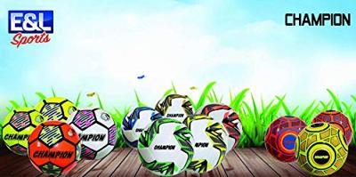 E&L Sports Voetbal champion - verschillende prints - 320 gram - maat 5