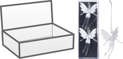 Engel hangdeco 12cm 2sts kerst Nampook - Nampook