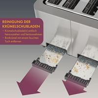 Profi Cook PC-TA 1252 Broodrooster Met broodrekje RVS - thumbnail