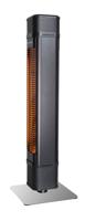 Eurom Heat and Beat Tower Terrasverwarmer Zwart - thumbnail