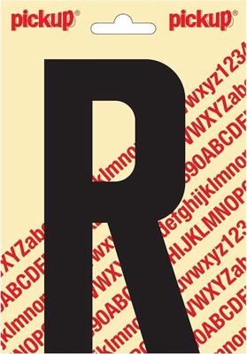 Plakletter Nobel Sticker letter R zwart Pickup - Pickup Plakletter Nobel Sticker letter R zwart Pickup - Pickup