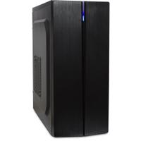 Inter-Tech B-48 Midi-tower PC-behuizing Zwart Met ventilatiesleuven - thumbnail