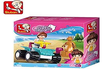 Sluban m38-b0599 girls dream beach quad 54-delig
