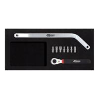 KS Tools 1402180 Deurscharnier- en spoordopsleutelset, 9-delig - thumbnail