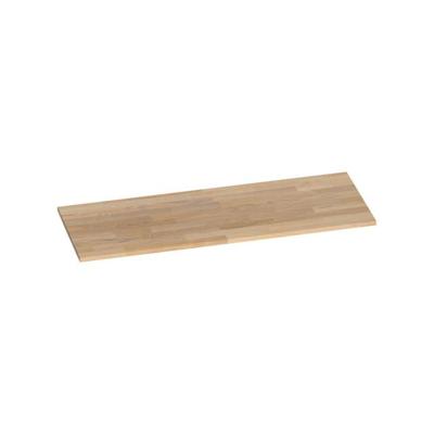 Brauer Ocean Slim Topblad - 120 cm - Vingerlas Eiken Grijs