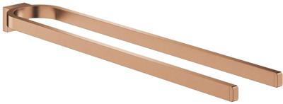 GROHE Selection Handdoekhouder - 36cm - dubbel - niet draaibaar - brushed warm sunset 41059dl0