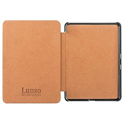Lunso - Lederen sleepcover hoes - Kobo Glo / Glo HD / Touch 2.0 (6 inch) - Cognac Lunso - Lederen sleepcover hoes - Kobo Glo / Glo HD / Touch 2.0 (6 inch) - Cognac