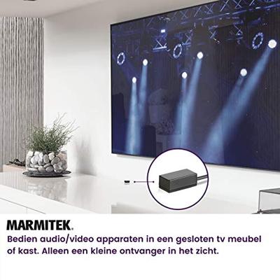 Marmitek INVISIBLE CONTROL 6 XTRA TV accessoire Zwart - thumbnail
