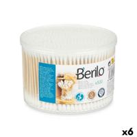 Wattenstaafjes Berilo Katoen Bamboe 6 Stuks - thumbnail