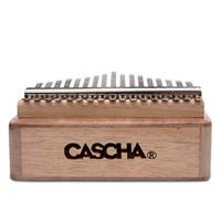 Cascha HH 2146 Kalimba Mahogany 17 met beschermhoes - thumbnail