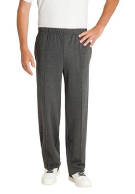 Comfortabele herenbroek met vouw blauw Comfortabele herenbroek met vouw blauw