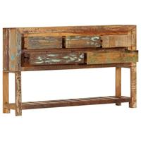 Dressoir 120x30x75 cm massief gerecycled hout - thumbnail