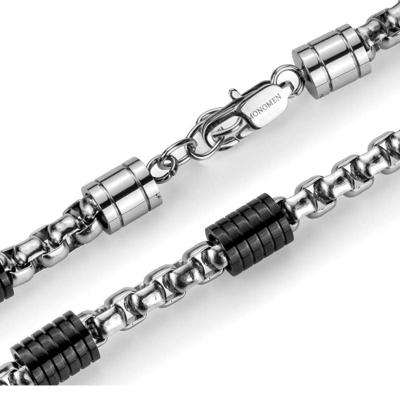 Monomen MM10855SSB Armband Heren Stainless steel 60 mm inner diameter Monomen MM10855SSB Armband Heren Stainless steel 60 mm inner diameter