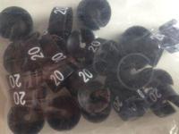 MB zwart/wit 20 voor op kledinghanger - thumbnail