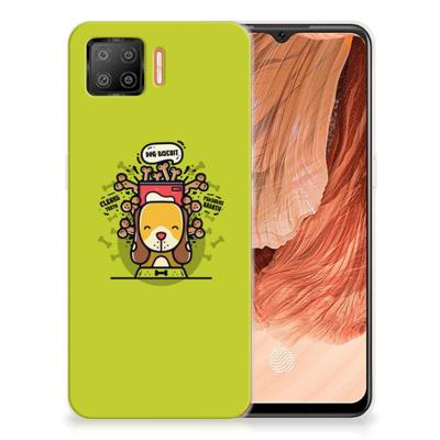 OPPO A73 4G Telefoonhoesje met Naam Doggy Biscuit OPPO A73 4G Telefoonhoesje met Naam Doggy Biscuit