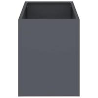 Tuin Bloempot Antraciet Koudgewalst staal - thumbnail