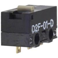 Omron D2F-01-D Microschakelaar 30 V/DC 0.1 A 1x aan/(aan) 1 stuk(s) Bag - thumbnail