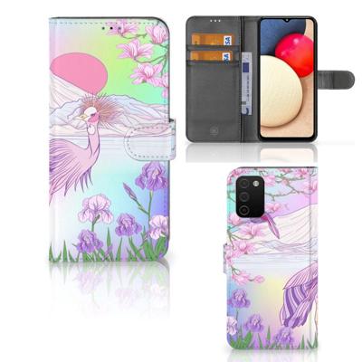 Samsung Galaxy A03s | Telefoonhoesje | Met pasjeshouder | Bird Samsung Galaxy A03s | Telefoonhoesje | Met pasjeshouder | Bird