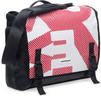 New Tas looxs postino office bisonyl rood/wit - thumbnail