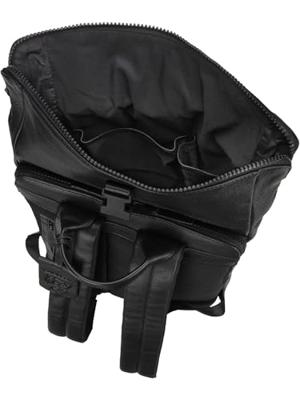 Burkely Minimal Mason Rolltop Backpack 14"-Black