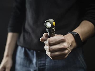 ArmyTek Wizard C2 Pro Max Olive White Zaklamp werkt op een accu LED Met riemclip, Met holster 4000 lm 149 g